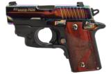SIG SAUER P238 RAINBOW 380 ACP USED GUN INV 194394 - 2 of 2