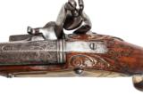 GERMAN FLINTLOCK PISTOL 60 CAL BLACK POWDER USED GUN INV 1184 - 5 of 12