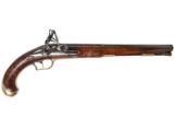 GERMAN FLINTLOCK PISTOL 60 CAL BLACK POWDER USED GUN INV 1184 - 1 of 12
