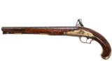 GERMAN FLINTLOCK PISTOL 60 CAL BLACK POWDER USED GUN INV 1184 - 12 of 12
