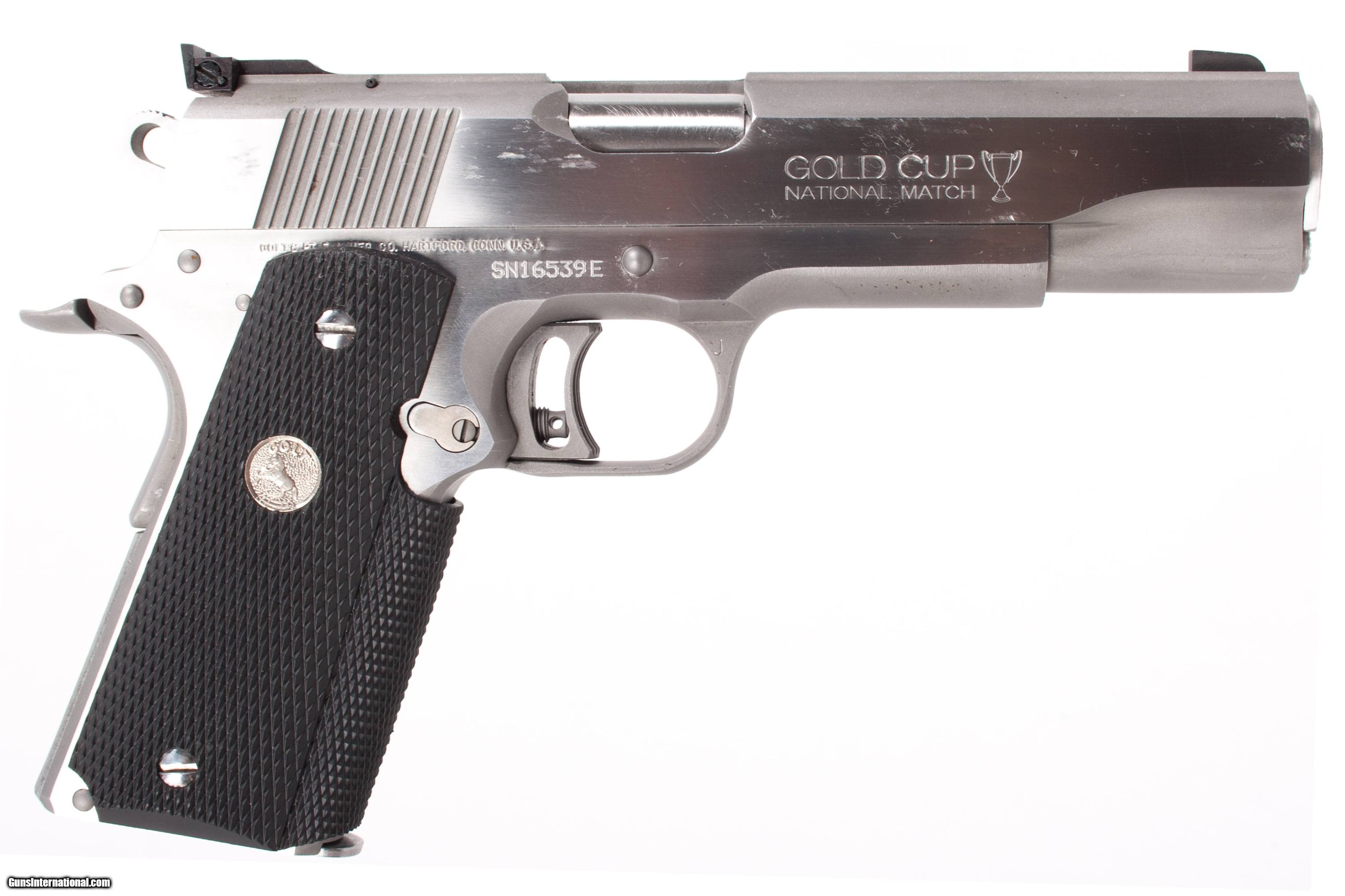 Colt Gold Cup National Match Series 80 MK4 1911a1 45.ACP INV 196510