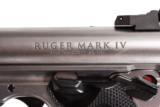 RUGER MARK IV 22 LR USED GUN INV 199205 - 3 of 3