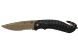 BROWNING ACC BLACK LABEL KNIFE WITH SEATBELT CUTTER INV 320173BL - 1 of 4