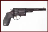 TAURUS JUDGE 45 LC/410GA USED GUN INV 204820 - 1 of 3
