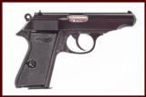 WALTHER PP 22 LR USED GUN INV 203965 - 1 of 3