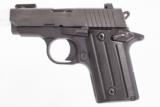 SIG SAUER P238 NITRON 380 ACP USED GUN INV 201795 - 3 of 3