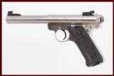 RUGER MARK-II TARGET 22LR USED GUN INV 204681 - 2 of 2