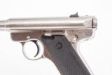 RUGER MARK II SS 22 LR USED GUN INV 204152 - 3 of 4