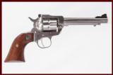 RUGER SINGLE SIX 22 LR USED GUN INV 204674 - 1 of 4