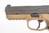 FNH FNX-45 FDE 45 ACP USED GUN INV 205871 - 3 of 4