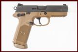 FNH FNX-45 FDE 45 ACP USED GUN INV 205871 - 1 of 4