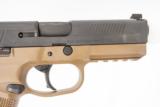 FNH FNX-45 FDE 45 ACP USED GUN INV 205871 - 2 of 4