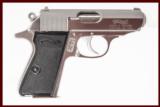 WALTHER PPK/S 380 ACP USED GUN INV 206016 - 1 of 4