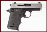 SIG SAUER P938 9 MM USED GUN INV 205895 - 1 of 3