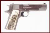 COLT 1911 GOV’T MODEL 1911 45 ACP USED GUN INV 206255 - 1 of 4