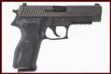 SIG SAUER P226 40 S&W USED GUN INV 202979 - 1 of 3