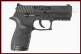 SIG SAUER P250 9 MM USED GUN INV 205887 - 1 of 3