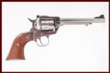 RUGER NEW MODEL SINGLE SIX 22 LR USED GUN INV 206226 - 1 of 3
