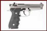 BERETTA 92BRIGADIER 9MM USED ITEM INV 206624 - 1 of 2