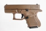 GLOCK 26 GEN4 FDE 9MM USED ITEM INV 206763 - 2 of 2