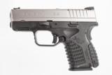 SPRINGFIELD ARMORY XDS 3.3 45ACP USED ITEM INV 206673 - 2 of 2