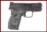 SPRINGFIELD XDS-9 9MM USED GUN INV 207018 - 1 of 2