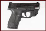 SMITH & WESSON M&P SHIELD CRIMSON TRACE 9 MM NEW GUN INV 201308 - 1 of 3