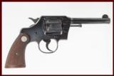 COLT OFFICIAL POLICE 38S&W USED GUN INV 207239 - 1 of 2