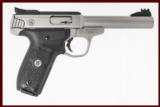 SMITH AND WESSON SW22 VICTORY 22LR USED GUN INV 207373 - 1 of 2