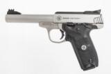 SMITH AND WESSON SW22 VICTORY 22LR USED GUN INV 207373 - 2 of 2