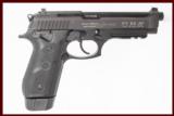 TAURUS PT92AF 9MM USED GUN INV 207519 - 1 of 2