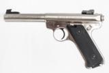 RUGER MKII TARGET SS 22LR USED GUN INV 207684 - 2 of 2