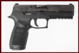 SIG 320FS 9MM USED GUN INV 207671 - 1 of 2