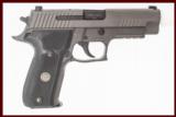 SIG P226 LEGION 9MM USED GUN INV 207713 - 1 of 2