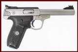 SMITH AND WESSON VICTORY 22LR NEW GUN INV 192278 - 1 of 2