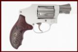 SMITH AND WESSON 642 38SPL NEW GUN INV 192980 - 1 of 2
