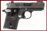 SIG SAUER P938 EQUINOX 9 MM NEW GUN INV 203209 - 1 of 3