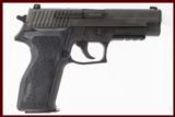 SIG SAUER P226 9 MM NEW GUN INV 204105 - 1 of 4