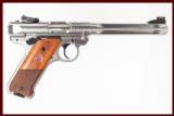 RUGER MK-IV HUNTER 22LR USED GUN INV 208417 - 1 of 2