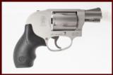 SMITH AND WESSON 638-8 AW 38SPL+P USED GUN INV 208482 - 1 of 2