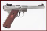 RUGER MK-III TARGER 22LR USED GUN INV 208613 - 1 of 2