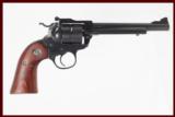 RUGER NEW MODEL SINGLE-6 22LR USED GUN INV 208612 - 1 of 2