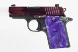 SIG P938 PURPLE 9MM USED GUN INV 208563 - 2 of 2