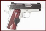 KIMBER CRIMSON CARRY II ULTRA 45ACP USED GUN INV 207655 - 1 of 2
