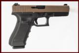 GLOCK 17 GEN4 9MM USED GUN INV 208710 - 1 of 2