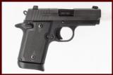 SIG P938 9MM USED GUN INV 208336 - 1 of 2