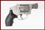 SMITH AND WESSON 642-1 38SPL+P UES GUN INV 208770 - 1 of 2
