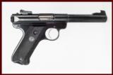 RUGER MK II TARGET 22LR USED GUN INV 208827 - 1 of 2