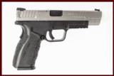 SPRINGFIELD TACTICAL XD MOD2 9MM USED GUN INV 208990 - 1 of 2