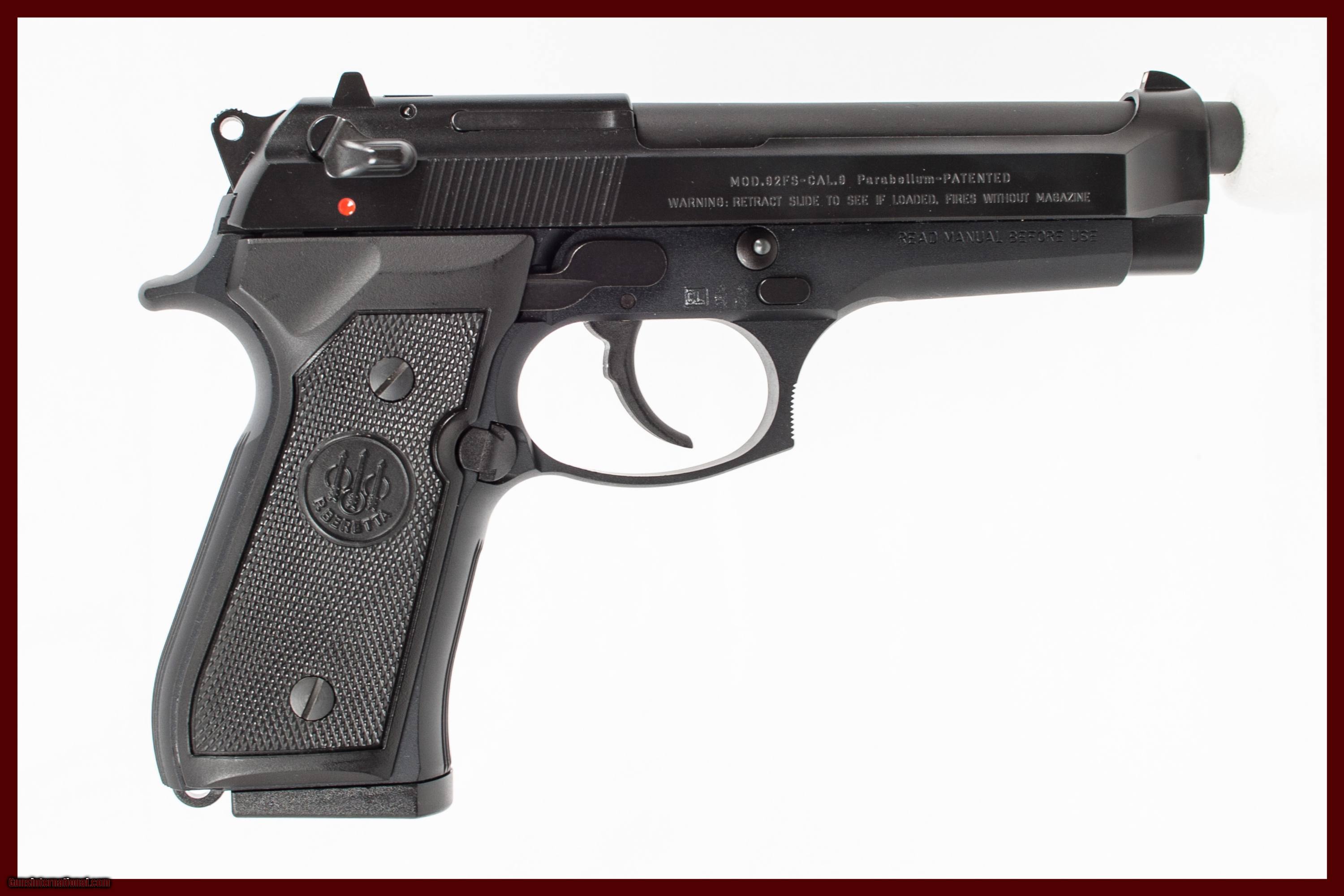 BERETTA 92FS 9MM USED GUN INV 209084